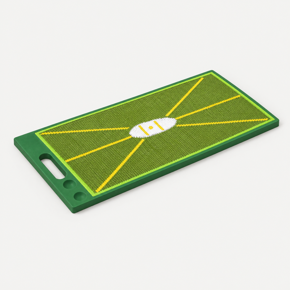 YardRange Strike Trace Mat Large, 61.5 x 31.5 x 1.5 cm tray with carry handle